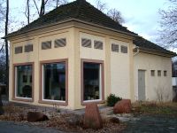 Aussenansicht Ausstellungsraum Brunckstrasse